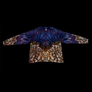 XL Unisex Long sleeve tie dye